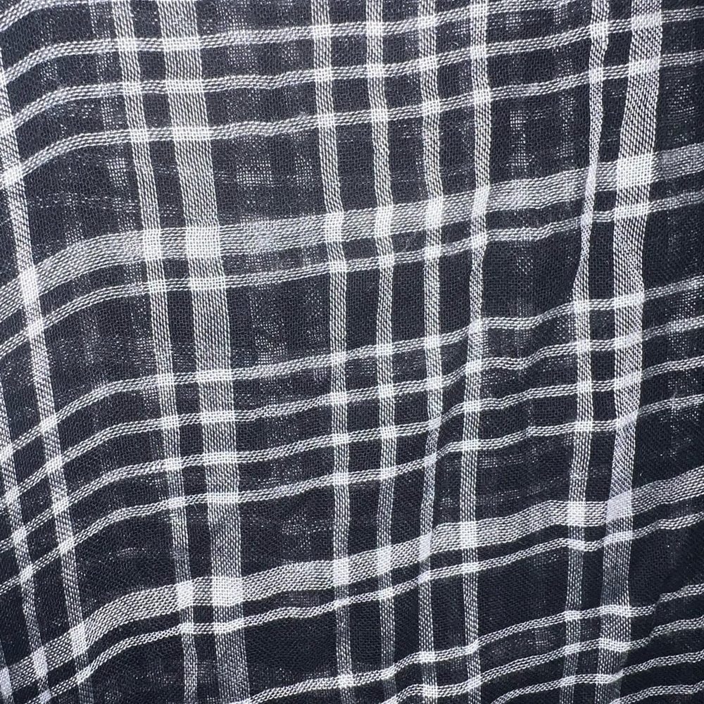 plaid pattern scarf - Picture 2 of 4